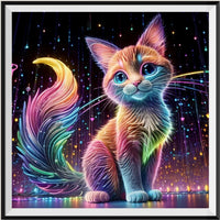 Katze 5d Diamond Painting /Diamant Malerei Set FL4009