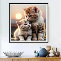 Katze 5d Diamond Painting /Diamant Malerei Set FL4010