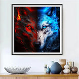 Wolf 5d Diy Diamond Painting Diamant Malerei Set FL4042