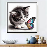 Katze 5d Diamond Painting /Diamant Malerei Set FL4047