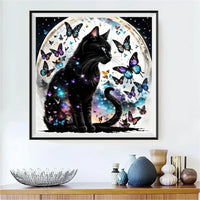 Katze 5d Diamond Painting /Diamant Malerei Set FL4065