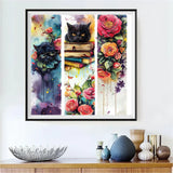 Katze 5d Diamond Painting /Diamant Malerei Set FL4066