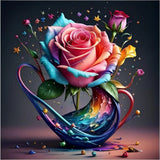 Rose 5d Diy Diamond Painting Diamant Malerei Set FL4082