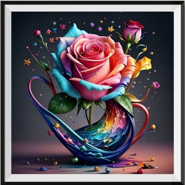 Rose 5d Diy Diamond Painting Diamant Malerei Set FL4082