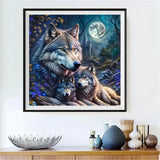 Wolf 5d Diy Diamond Painting Diamant Malerei Set FL4128