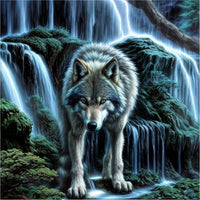 Wolf 5d Diy Diamond Painting Diamant Malerei Set FL4129