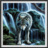 Wolf 5d Diy Diamond Painting Diamant Malerei Set FL4129