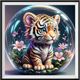 Tiger 5d Diy Diamond Painting Diamant Malerei Set FL4207