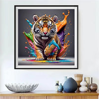 Tiger 5d Diy Diamond Painting Diamant Malerei Set FL4209