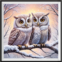 Eule 5d Diy Diamond Painting Diamant Malerei Set FL4272