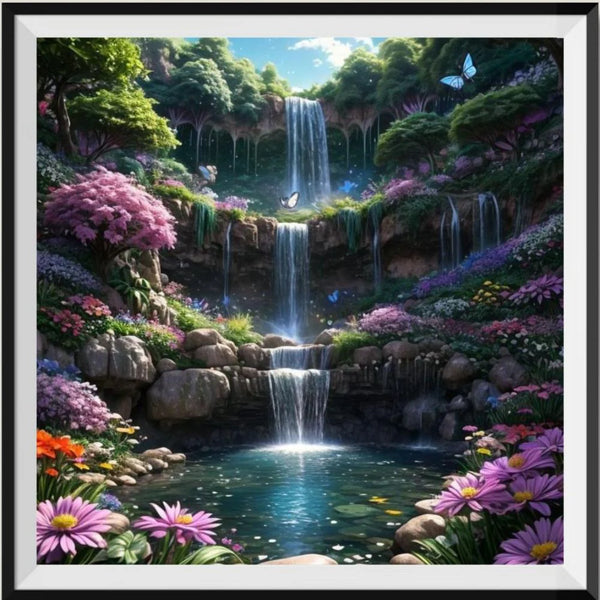 Wasserfall 5d Diy Diamond Painting Diamant Malerei Set FL4326