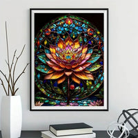 Lotus 5d Diy Diamond Painting Diamant Malerei Set FL4383