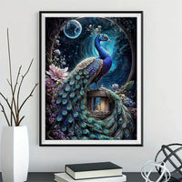 Pfau 5d Diy Diamond Painting Diamant Malerei Set FL4388