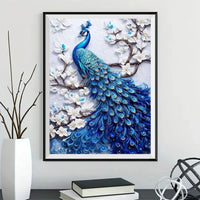 Pfau 5d Diy Diamond Painting Diamant Malerei Set FL4391