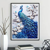 Pfau 5d Diy Diamond Painting Diamant Malerei Set FL4391