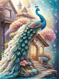 Pfau 5d Diy Diamond Painting Diamant Malerei Set FL4393