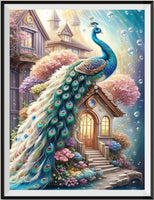 Pfau 5d Diy Diamond Painting Diamant Malerei Set FL4393