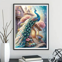 Pfau 5d Diy Diamond Painting Diamant Malerei Set FL4393