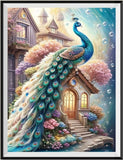 Pfau 5d Diy Diamond Painting Diamant Malerei Set FL4393