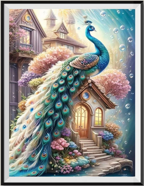Pfau 5d Diy Diamond Painting Diamant Malerei Set FL4393