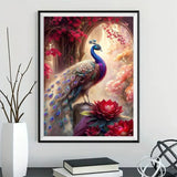 Pfau 5d Diy Diamond Painting Diamant Malerei Set FL4394