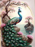 Pfau 5d Diy Diamond Painting Diamant Malerei Set FL4399