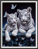 Tiger 5d Diy Diamond Painting Diamant Malerei Set FL4442