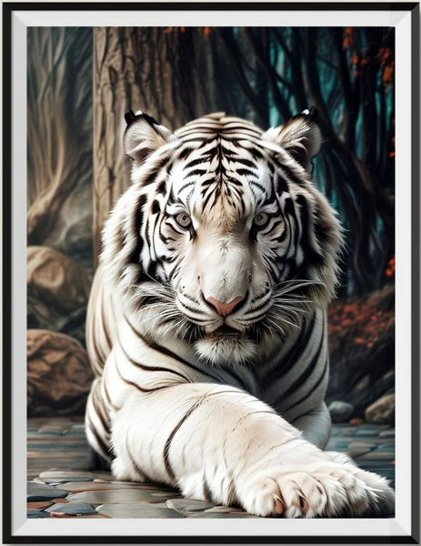 Tiger 5d Diy Diamond Painting Diamant Malerei Set FL4443