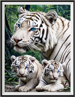 Tiger 5d Diy Diamond Painting Diamant Malerei Set FL4444