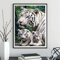 Tiger 5d Diy Diamond Painting Diamant Malerei Set FL4444