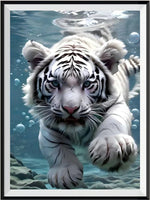 Tiger 5d Diy Diamond Painting Diamant Malerei Set FL4445