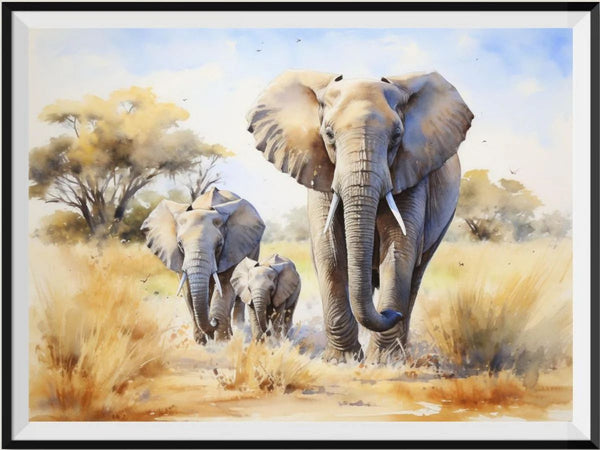 Elefant 5d Diy Diamond Painting Diamant Malerei Set FL4449