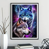 Wolf 5d Diy Diamond Painting Diamant Malerei Set FL4454