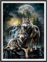 Wolf 5d Diy Diamond Painting Diamant Malerei Set FL4457