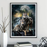 Wolf 5d Diy Diamond Painting Diamant Malerei Set FL4457