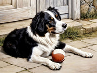 Hund 5d Diy Diamond Painting Diamant Malerei Set FL4465