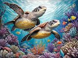 Schildkröte 5d Diy Diamond Painting Diamant Malerei Set FL4486
