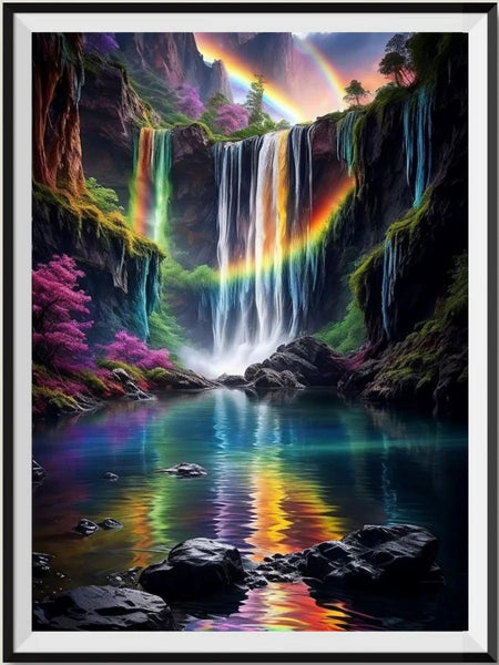 Wasserfall 5d Diy Diamond Painting Diamant Malerei Set FL4600