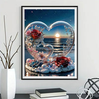 Rose 5d Diy Diamond Painting Diamant Malerei Set FL4707