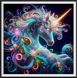 Einhorn 5d Diy Diamond Painting Diamant Malerei Set FL7511