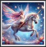 Einhorn 5d Diy Diamond Painting Diamant Malerei Set FL7512