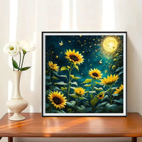 Sonnenblume 5d Diy Diamond Painting Diamant Malerei Set FL8022