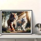 Tiger 5d Diy Diamond Painting Diamant Malerei Set FL8072