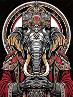 Elefant 5d Diy Diamond Painting Diamant Malerei Set FL8142