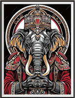 Elefant 5d Diy Diamond Painting Diamant Malerei Set FL8142