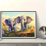 Elefant 5d Diy Diamond Painting Diamant Malerei Set FL8151