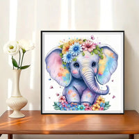 Elefant 5d Diy Diamond Painting Diamant Malerei Set FL8163