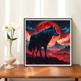 Wolf 5d Diy Diamond Painting Diamant Malerei Set FL8236