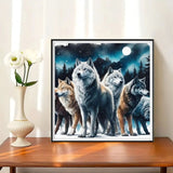 Wolf 5d Diy Diamond Painting Diamant Malerei Set FL8241