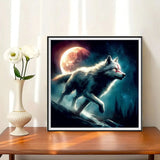 Wolf 5d Diy Diamond Painting Diamant Malerei Set FL8252